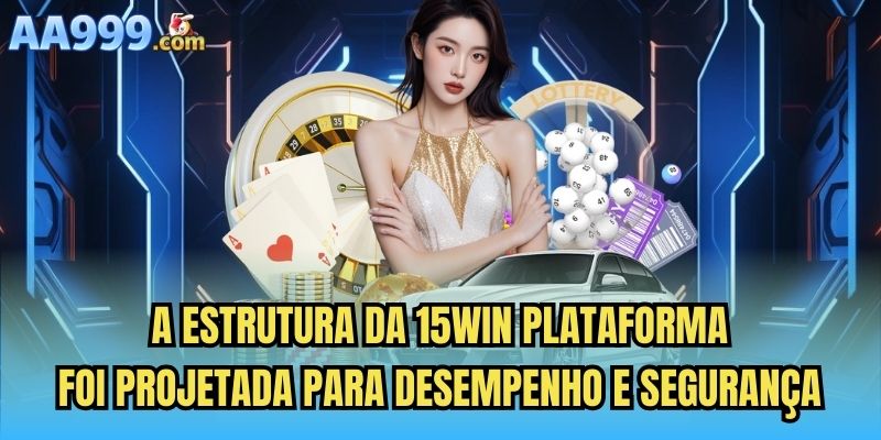 A estrutura da 15win plataforma foi projetada para desempenho e segurança