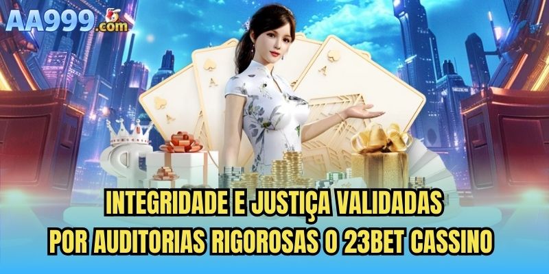 Integridade e justiça validadas por auditorias rigorosas o 23bet cassino 
