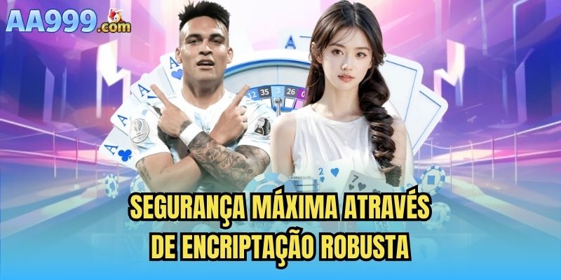 Segurança máxima através de encriptação robusta
