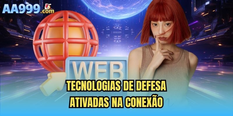 Tecnologias de defesa ativadas na conexão