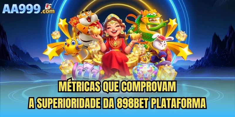 Métricas que comprovam a superioridade da 898bet plataforma