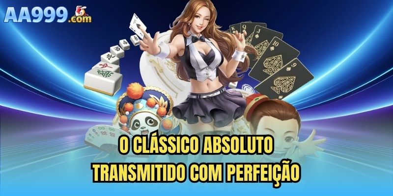 O clássico absoluto transmitido com perfeição