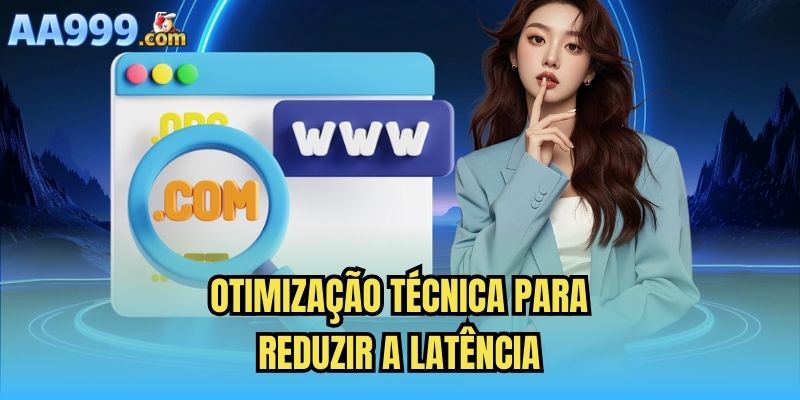 Otimização técnica para reduzir a latência